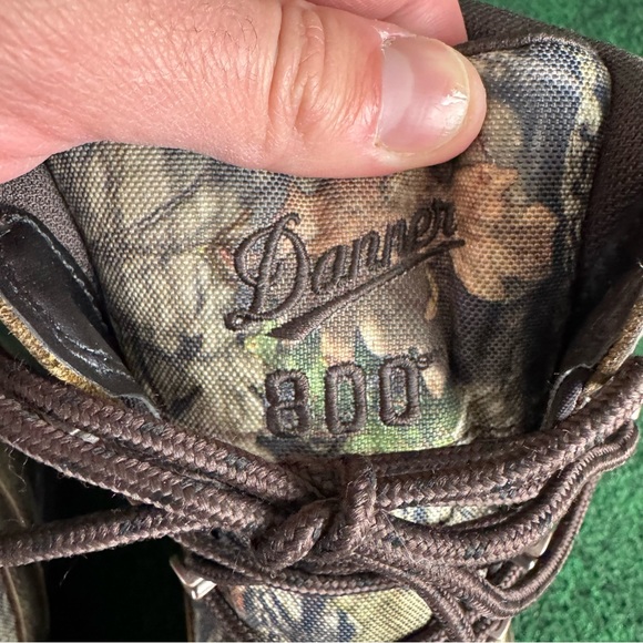 Danner Element 8" Mossy Oak Insulated 800G Hunt Boots Men’s Size 8 2E Wide 47132 - Picture 8 of 9